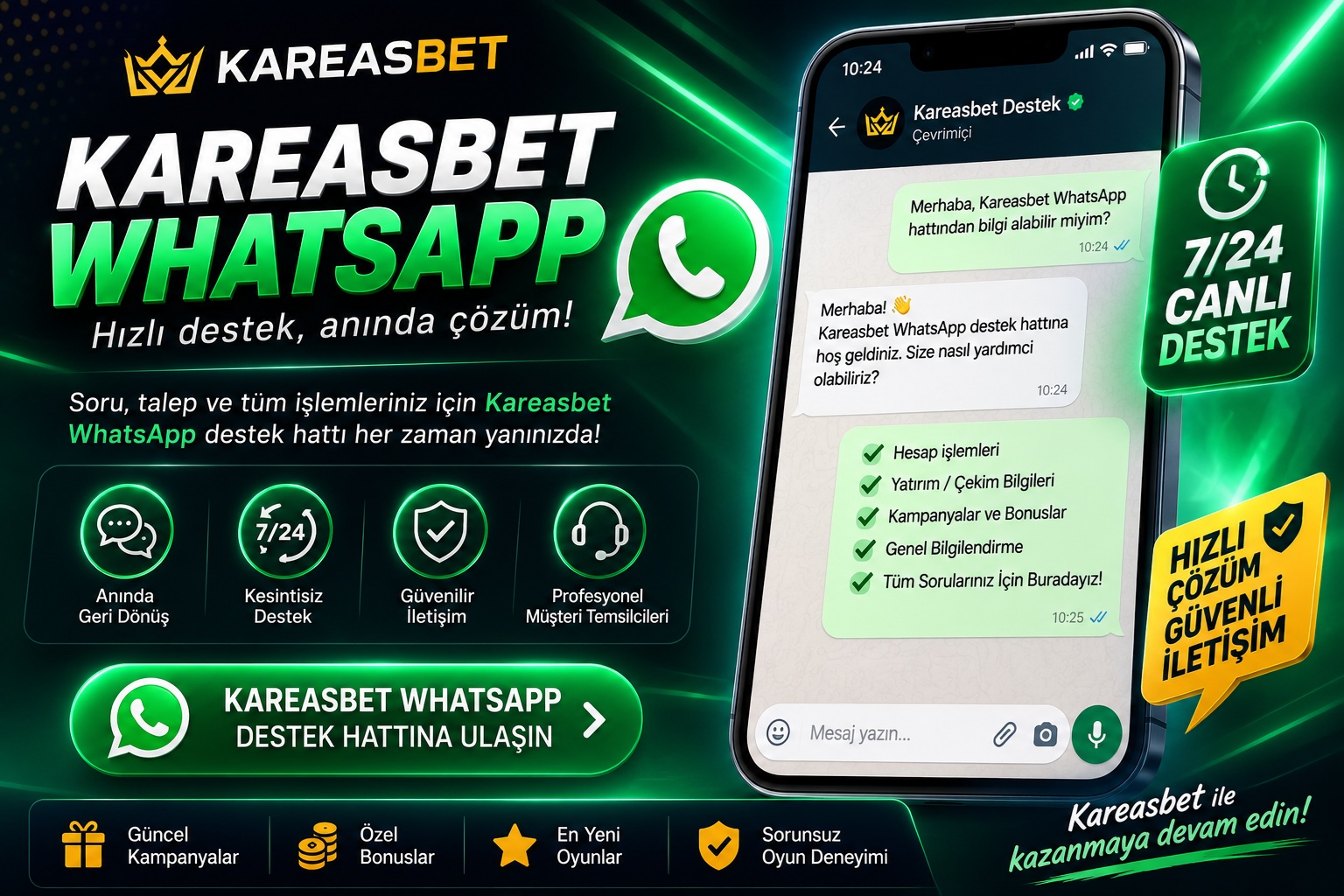 kareasbet whatsapp